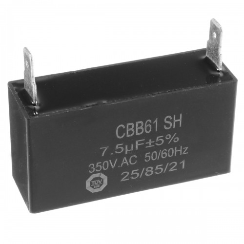 350V 7.5uF CBB61 Condensador Capacitor Generador AVR Para Diesel Generators