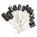 1200pcs 12 Value 1uF~470uF Electrolytic Capacitors Assortment Kit 100pcs Each Value