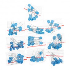 1000pcs 10 Values 102K-681K 2KV High Voltage Ceramic Capacitors Kit Assortment Set Component Pack 10pcs Each Value