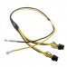 Dual PCIe 8pin Power Cord 6+2pin DIY Splitter Power Cable