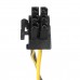 6 Pin to 6 Pin+ 8 Pin(6+2) Power Cable For Mining Machine Video Graphics Card