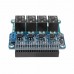 4 Channel 5A 250V AC/30V DC Compatible 40Pin Relay Board